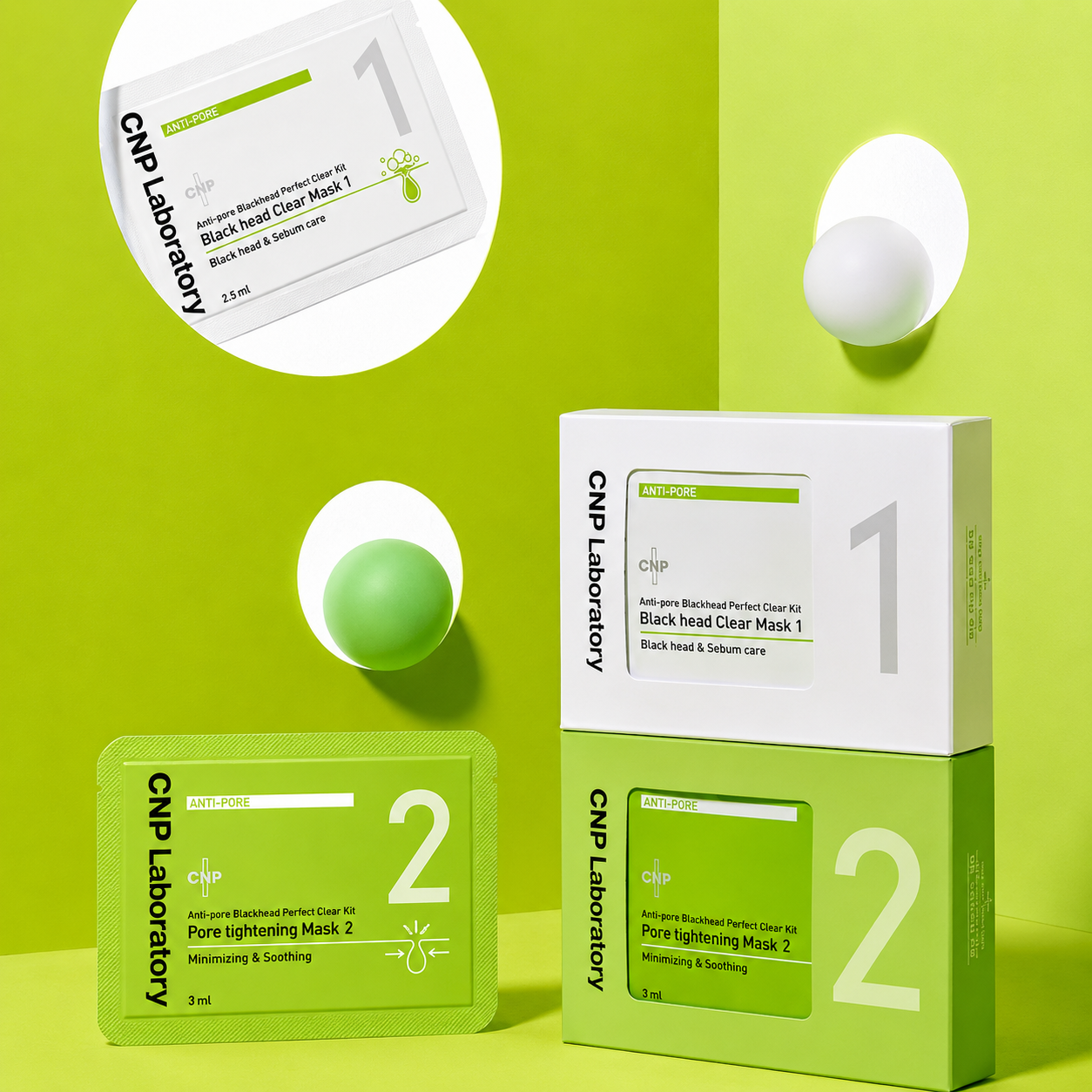 Anti-Pore Black Head Perfect Clear Kit 10set