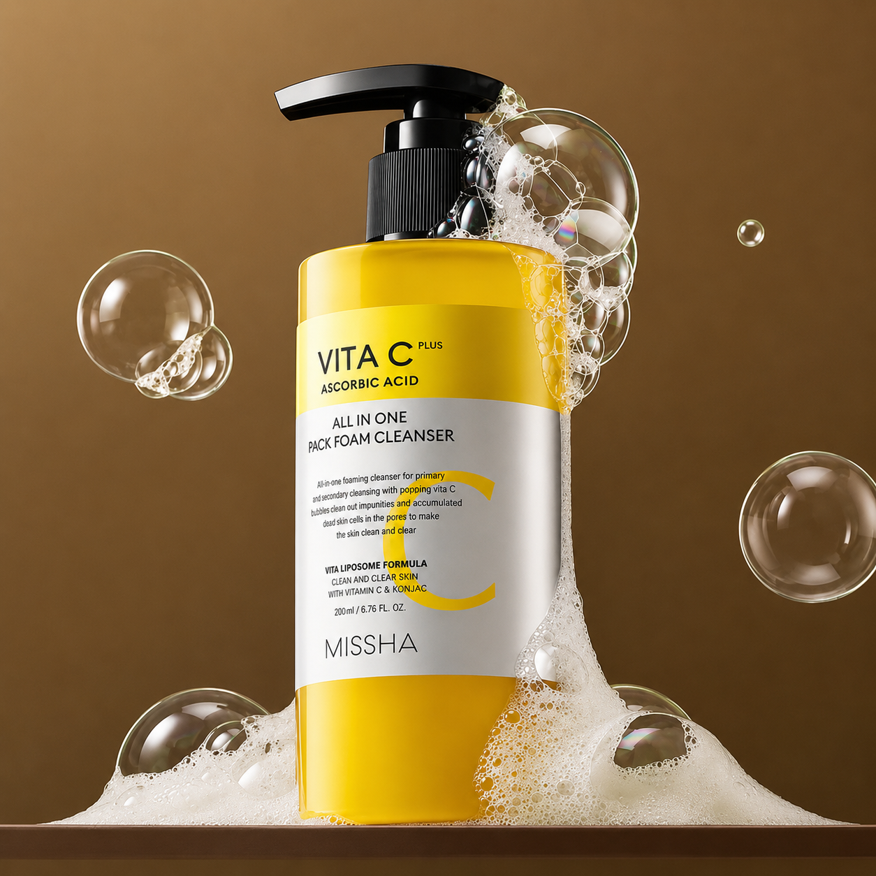 Missha Vita C All-in-One Cleanser 200ml