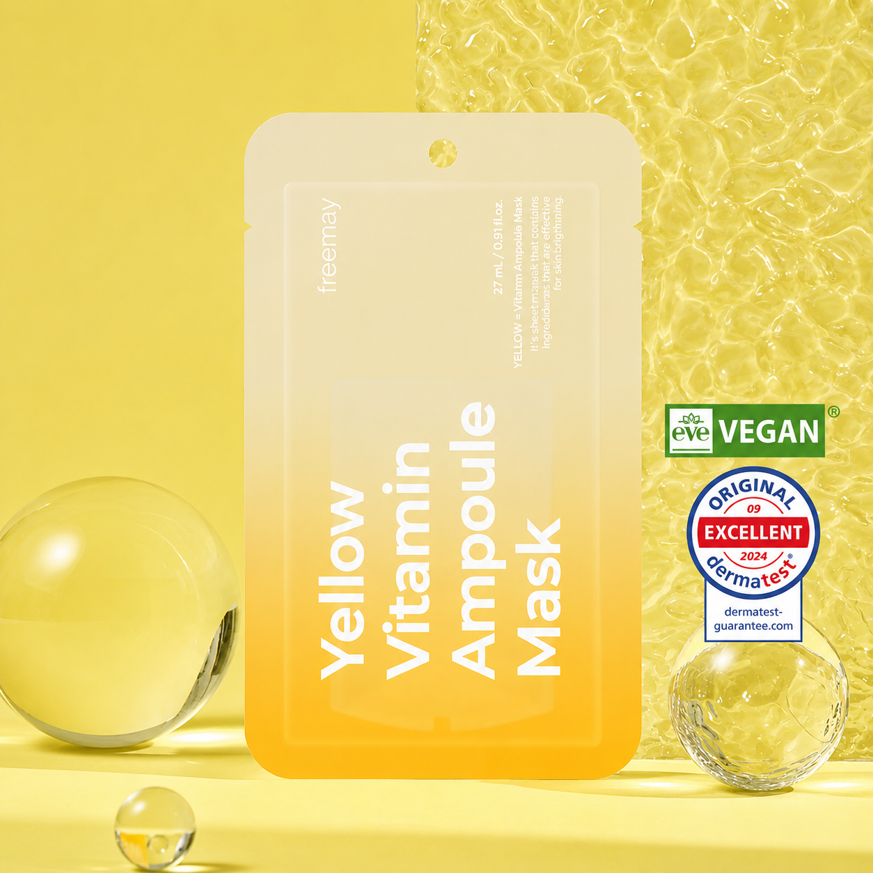Yellow Vitamin Ampoule Mask (10 masks)