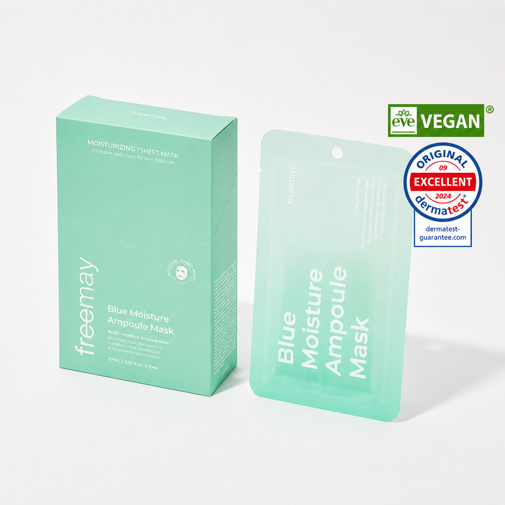 Blue Moisture Ampoule Mask (10 masks)