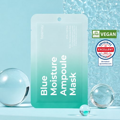 Blue Moisture Ampoule Mask (10 masks)