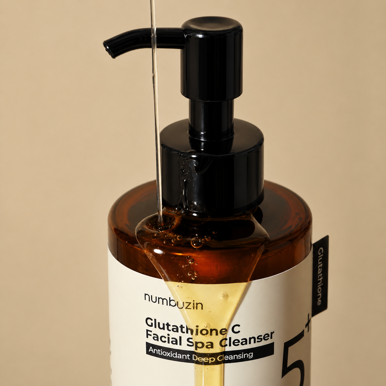 No.5+ Glutathione Vitamin Facial Spa Cleanser 200ml