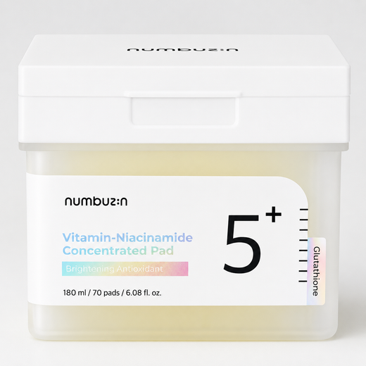 No.5+ Vitamin-Niacinamide Concentrated Pads 180ml(70 pads)