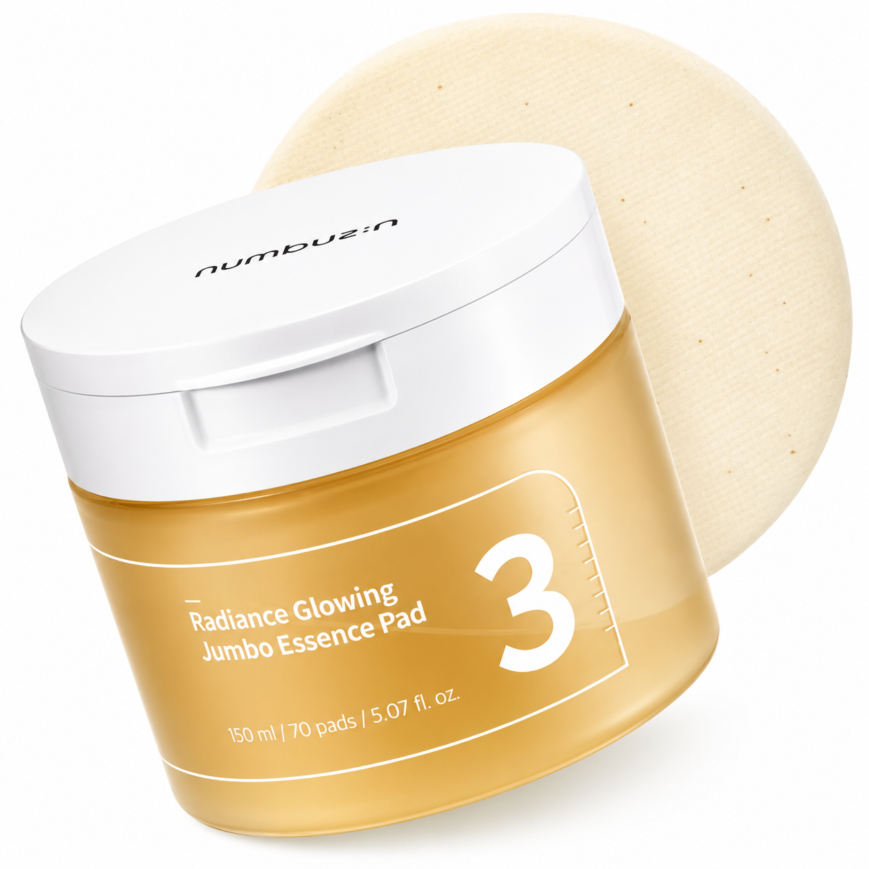 No.3 Radiance Glowing Jumbo Essence Pad 150ml(70 pads)